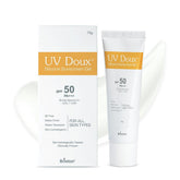 UV Doux Silicone Sunscreen Gel SPF 50 PA+++|India’s No.1 Dermatologist Recommended Brand|Invitro,In-Vivo Tested|UVA/UVB Protection, Benzene Free|No White Cast |Oily & Acne-Prone Skin |75 g