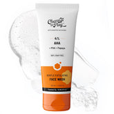 Chemist At Play Gentle Exfoliating Face Wash for Daily Use | Tan Removal & Instant Glow | Bright Skin | Gently Removes Dead Skin | Soap-Free | Oily, Dry & Combination Skin | For Men & Women | 100 ml