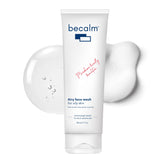 Becalm Daily Salicylic Acid Face Wash for Oily and Acne Prone Skin | Airy face wash for Men & Women | Soap & Sulphate free | Oil, Acne, Dullness, Pore control | Microbiome friendly | With Quaternium - 73 & Prebiotic | No fragrance