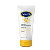 Cetaphil Sun SPF 50 Sunscreen Light Gel 50 ml – Very High Protection SPF 50+ Broad Spectrum UVA/UVB - Lightweight, Non-Sticky Gel - - Water resistant - Fast Absorbing Daily Face Sunscreen for Sensitive Skin - For All Skin Types