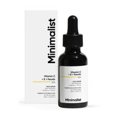 Minimalist 16% Vitamin C Face Serum – Brightening & Glow-Boosting Formula with Vitamin E, Ferulic Acid & Fullerenes, Antioxidant Boost for Radiant Skin (20 ml)