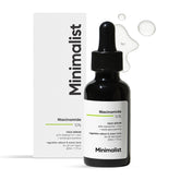 Minimalist 10% Niacinamide Serum with Zinc – Reduces Acne Marks, Controls Oil & Minimizes Pores | Vitamin B3 for Blemish-Free, Clear Skin | For Oily & Acne-Prone Skin | 20 ml
