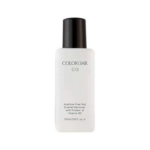 Colorbar Nail Polish Remover, 110ml | Nourishes nail | Acetone free | Infused with Vitamin B-5 | Gentle Nail Paint Remover