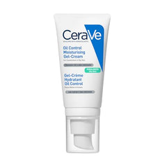 CeraVe Oil Control Gel Cream lightweight Moisturizer for Oily & Combination Skin with Ceramides, Hyaluronic Acid & Niacinamide | Dermatologist Recommended (52ml)
