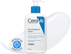 CeraVe Moisturizing Lotion For Dry Skin (236ml) - Formulated With 3 Essential Ceramides And Hyaluronic Acid | Non-Comedogenic, Oil Free And Fragrance-Free Body Lotion