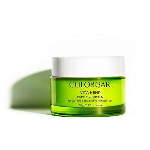 Colorbar Restoring and Balancing Moisturizer | Lightweight| Anti Aging |Green Tea | Hyaluronic Acid |Vitamin C| 50g