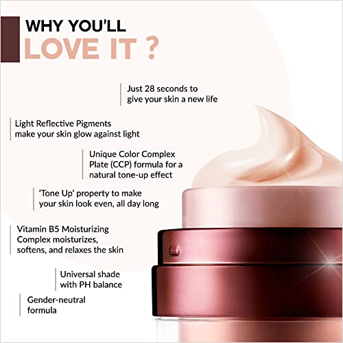Colorbar Instant Glow Cream | Vitamin B5 | Paraben Free | Hydrating | 12g