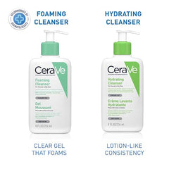 CeraVe Foaming Cleanser For Normal To Oily Skin (236ml) - Dermatologist-Developed Facewash | Non-Comedogenic And Fragrance-Free Cleansers For Acne-Prone Skin