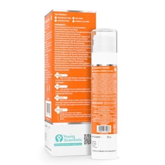 The Derma Co 1% Hyaluronic Sunscreen Oil-Free Matte Gel SPF 50 PA++++ | For Oily, Acne-Prone Skin | Lightweight Texture | No White Cast | Broad Spectrum Protection & Blue Light Protection |