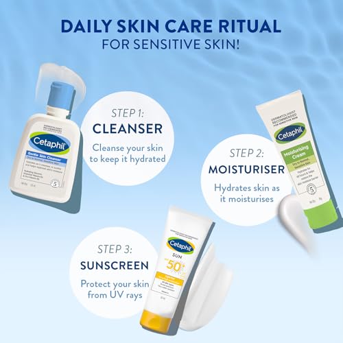 Cetaphil Paraben, Sulphate-Free Gentle Skin Hydrating Face Wash Cleanser with Niacinamide, Vitamin B5 for Dry to Normal, Sensitive Skin - 125 ml