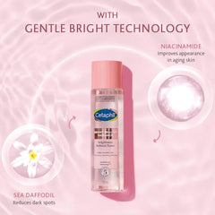 Cetaphil Bright Healthy Niacinamide Vitamin B3 Sea Daffodil Extract Radiance Refresh Toner Cream, - White, Pack of 150 ml