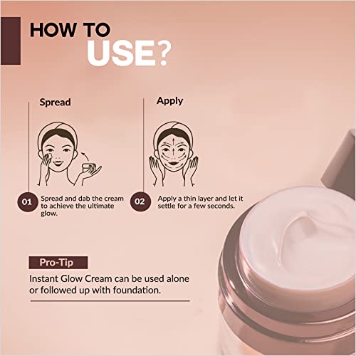 Colorbar Instant Glow Cream | Vitamin B5 | Paraben Free | Hydrating | 12g