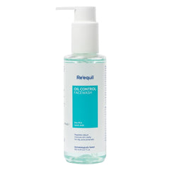 RE' EQUIL Oil Control Face Wash | Soap & Sulphate Free Face Wash with Zinc PCA | Controls Excessive Oil Production | For Oily Acne Prone Skin | 150 ml