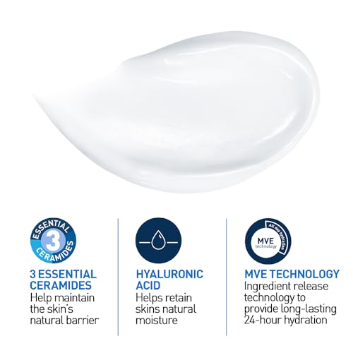 CeraVe Moisturizing Lotion For Dry Skin (236ml) - Formulated With 3 Essential Ceramides And Hyaluro,CeraVe Moisturizing Cream For Dry To Very Dry Skin (50ml) - Formulated with 3 Essential Ceramides A