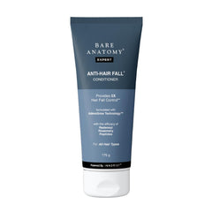 Bare Anatomy Anti-Hair Fall Conditioner for Hair Fall with Redensyl, Rosemary & Peptides | Reduces Hair Thinning & Breakage | Strengthens Hair, Reduces Frizz & Adds Shine | For All Hair Types | 175gm