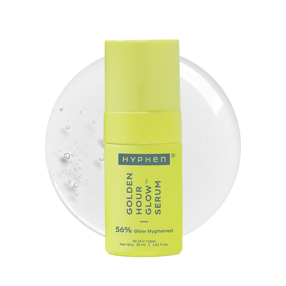 Hyphen 5% Niacinamide, 1% Alpha Arbutin & 25% Kakadu Plum Brightening Face Serum | 20X Vitamin C for Glowing Summer Skin | Hydrating Serum for Dark Spots, Pigmentation & Dryness | All Skin Types