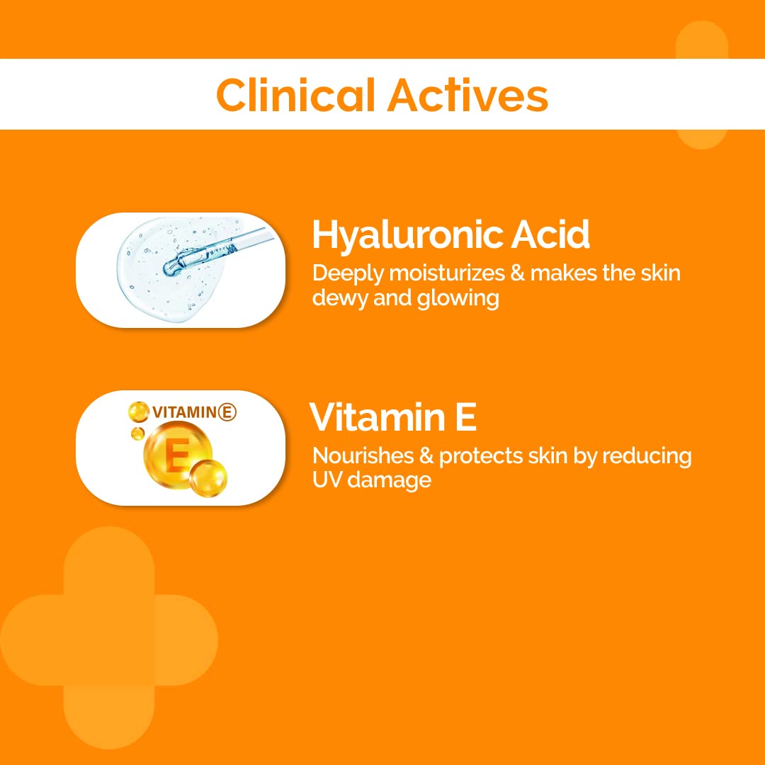 The Derma Co 1% Hyaluronic Sunscreen Aqua Gel SPF 50 PA++++ | Hyaluronic Acid for Deep, Long Lasting Hydration | Ultra Lightweight Texture I Non-Greasy, No White Cast | Broad Spectrum Protection & Blue Light Protection | Clinically Tested, 30G