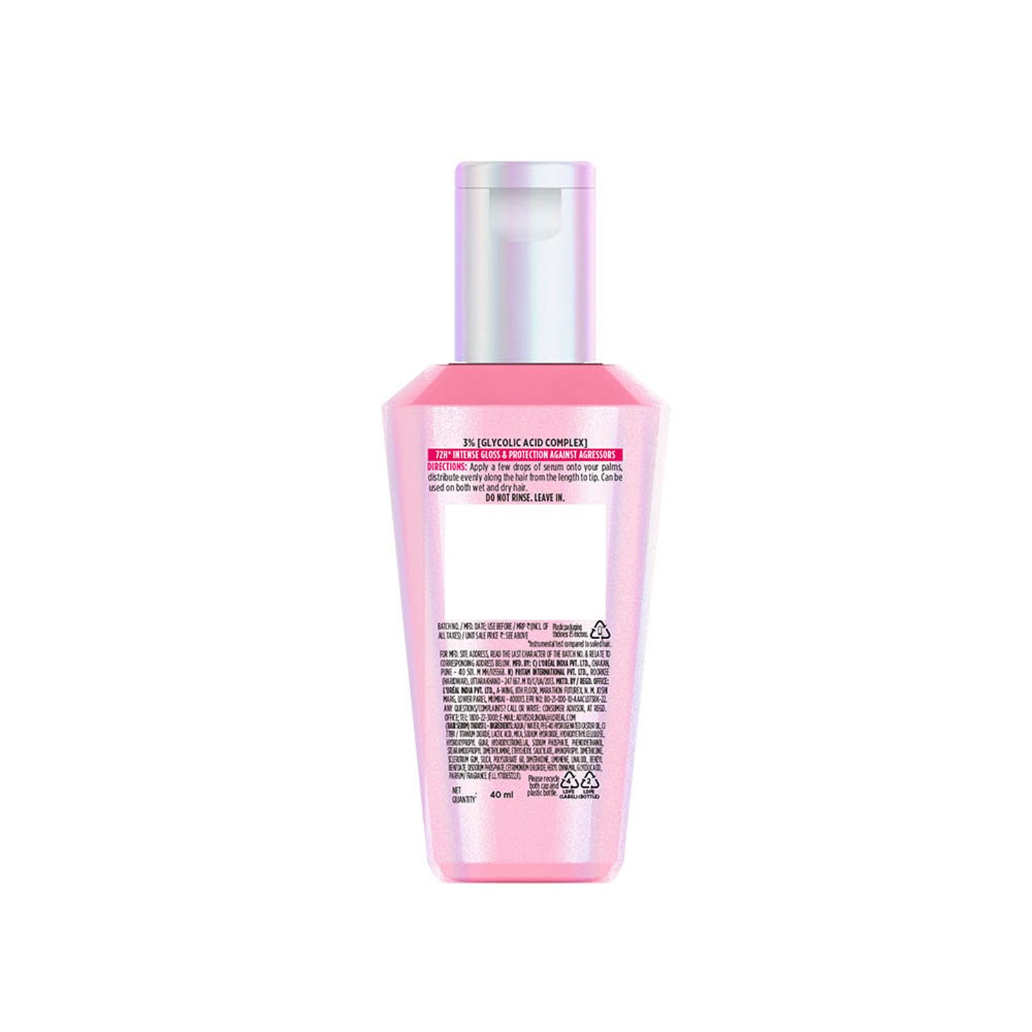 L'Oréal Paris Glycolic Gloss Serum, 40ml