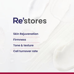 RE' EQUIL 0.1% Retinol Night Cream | Repairs Wrinkles & Fine Lines | Improves Skin Firmness | Beginner Friendly | All Skin Types | 30G