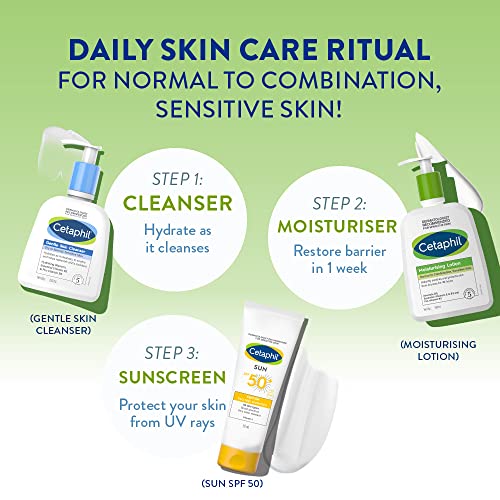 Cetaphil Moisturising Lotion for Face & Body, Normal to dry skin,500 ml