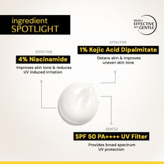 Deconstruct Detan Sunscreen Body Lotion SPF 50 PA++++ | Broad Spectrum UVA and UVB Protection | 90 ml