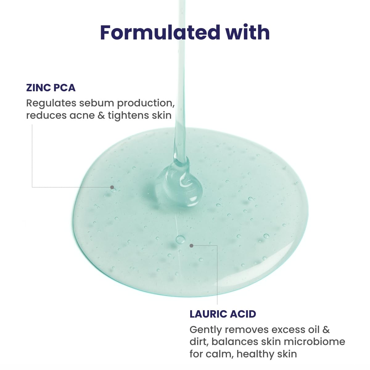 RE' EQUIL Oil Control Face Wash | Soap & Sulphate Free Face Wash with Zinc PCA | Controls Excessive Oil Production | For Oily Acne Prone Skin | 150 ml
