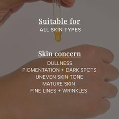 RAS Luxury Oils 24K Gold Radiance Elixir Face Serum for Glowing Skin & Skin Brightening | Face Oil | Nourish & Repair | Reduce Wrinkles , Acne & Dark Spots | ( 6 ml)
