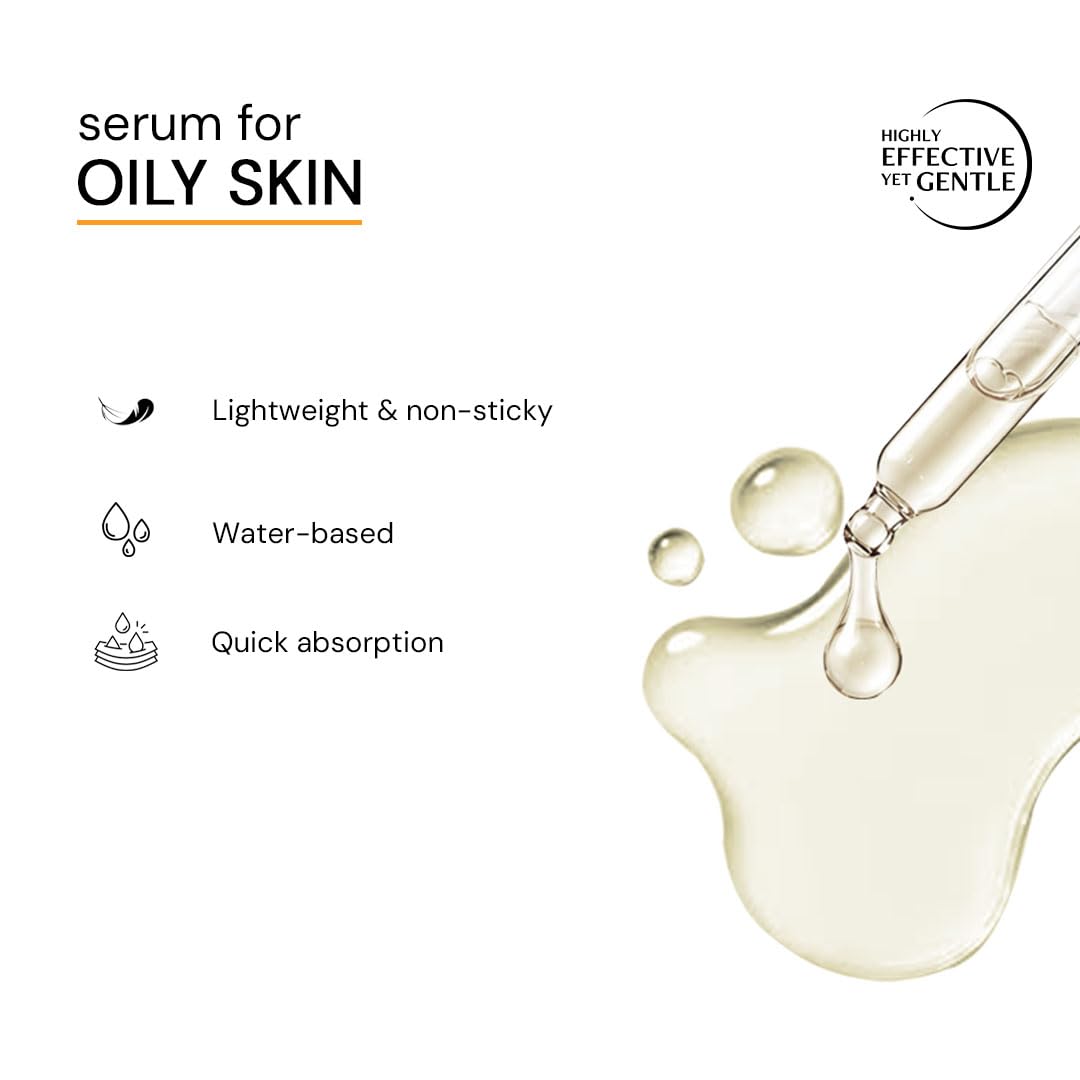 Deconstruct 10% Vitamin C Serum for Brightening | Powered by Liposomal Technology for Visible Glowing Skin | Targets Dull & Uneven Skin Tone | For Oily Skin | Non-Irritating | 30ML