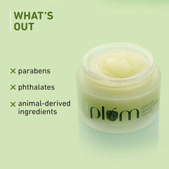 Plum Green Tea Renewed Clarity Night Gel Mini | Hydrates Skin & Fights Acne | Lightweight, Quick-Absorbing, Non-Sticky Gel Texture | Oily, Acne-Prone Skin | 100% Vegan(15ml)