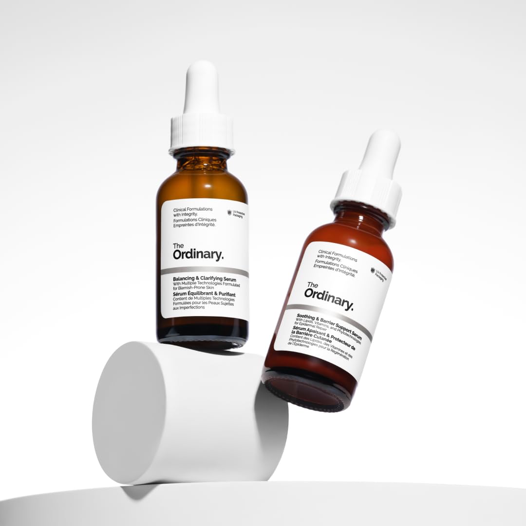The Ordinary Soothing & Barrier Support Serum, Redness-Reducing & Hydrating Solution for Skin Barrier Recovery, 30ml