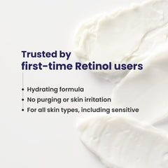 RE' EQUIL 0.1% Retinol Night Cream | Repairs Wrinkles & Fine Lines | Improves Skin Firmness | Beginner Friendly | All Skin Types | Anti Aging Cream For Women & Men 32G
