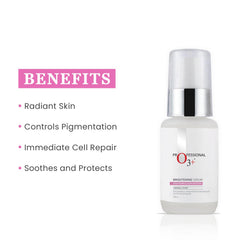 O3+ Brightening Face Serum 50ml with Ceramide, Niacinamide for Dullness, Fine Lines & Wrinkles | All Skin Types & Suitable for Men & Women