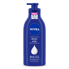 Nivea Body Lotion For Very Dry Skin, Nourishing Body Milk With 2X Almond Oil 72 H Moisturization, For Men & Women, 600 ml