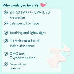 WishCare Niacinamide Oil Balance Fluid Sunscreen SPF 50 PA++++, 80ml