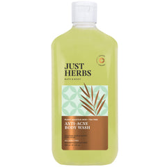 Just Herbs Tea Tree Anti - Acne Body Wash with Plant Salicylic Acid for Men & Women 300ml