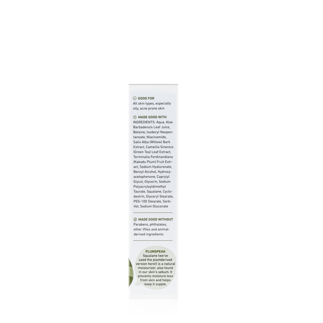 Plum Green Tea Oil-Free Face Moisturizer | With Niacinamide & Hyaluronic Acid | Fights Pimples & Hydrates | Fades Blemishes & Brightens Skin | Non-Sticky & Long-Lasting Moisturizer for Face | 50ml