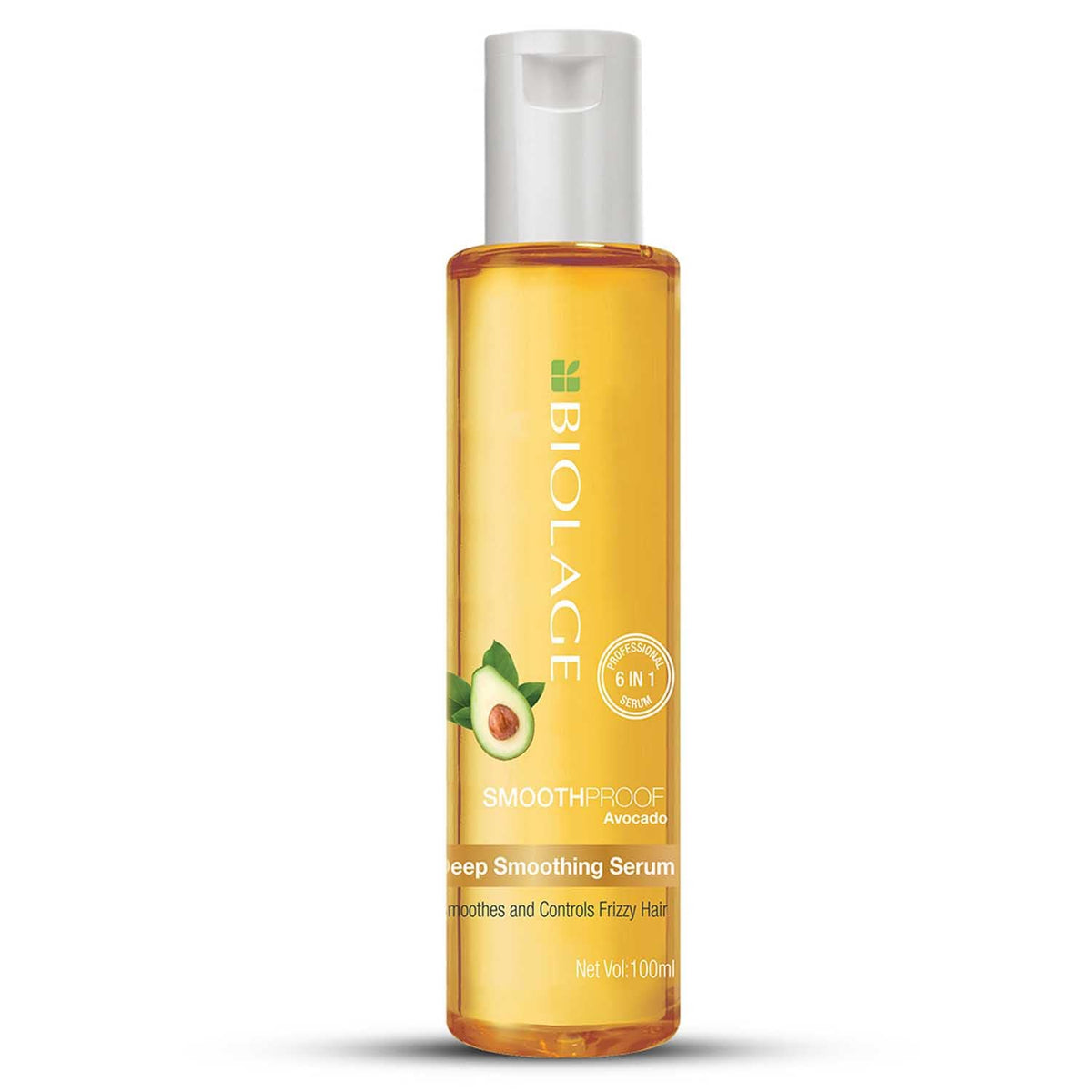 Biolage Smoothproof Deep Smoothing 6-In-1 Professional Hair Serum For Women & Men For Frizzy Hair, 100ml