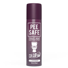 PEESAFE Pee Safe Toilet Seat Sanitizer Spray - 50 ml (Lavender)