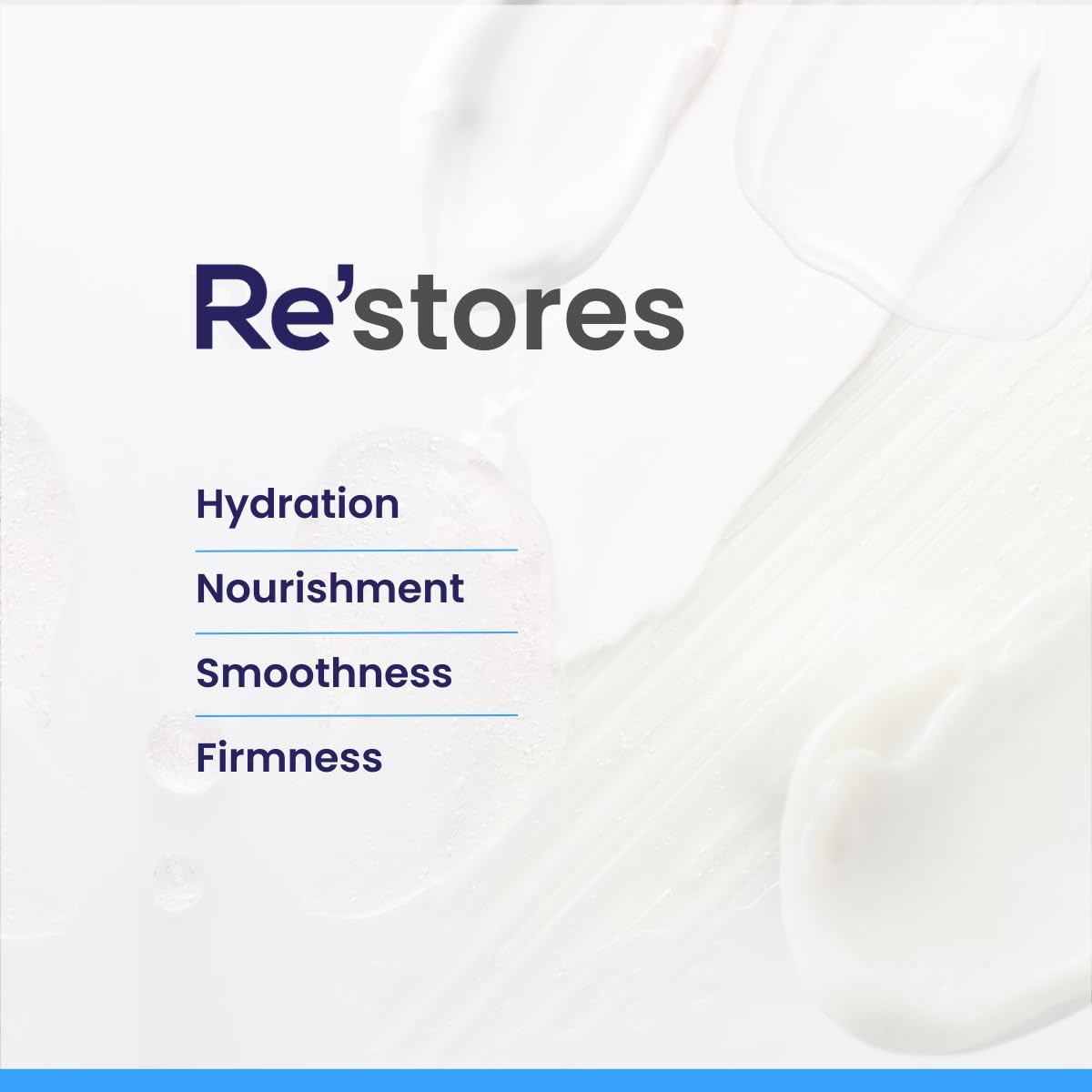 RE' EQUIL Ceramide & Hyaluronic Acid Moisturiser | Moisturizer For Face | Barrier Repair Cream | Long Lasting Hydration | Suitable For Normal To Dry Skin | 100G