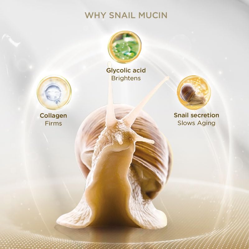 Bio Essence Bio-Snail Repair & Smooth Cream With Snail Extract (50Gm) | Non-Sticky And Fast-Absorbing Cream For Deep Hydration | Formulated For Indian Conditions