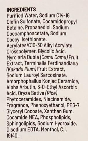 Chemist at Play 30x Vitamin C Face Wash | Cleans Oil & Dirt | Fades Dark Spots | Improves Radiance | For All Skin Types | For Men & Women | Vegan | SLS & Paraben Free | 100 ml