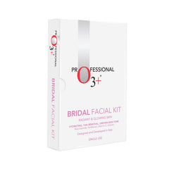 O3+ Bridal Facial Kit for Radiant & Glowing Skin with Hyaluronic Acid, Glycolic Acid and Niacinamide - Ideal for All Skin Types (66g+75ml)