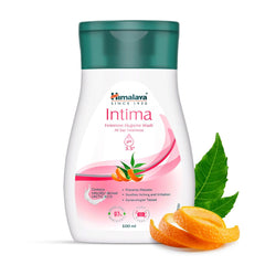 Himalaya Intima | 100 ml | Feminine Hygiene Wash | Lactic Acid Wash | Balances pH | Natural Ingredients | Relieves Itching and Irritation