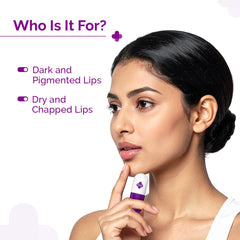 The Derma Co 1% Kojic Acid Lip Balm with SPF 50 PA +++ I With Arbutin & Peptide Complex | Reduce Lip Pigmentation | Protects From Sun Damage | For Dark, Pigmented Lips | For Men & Women | 4.5 g