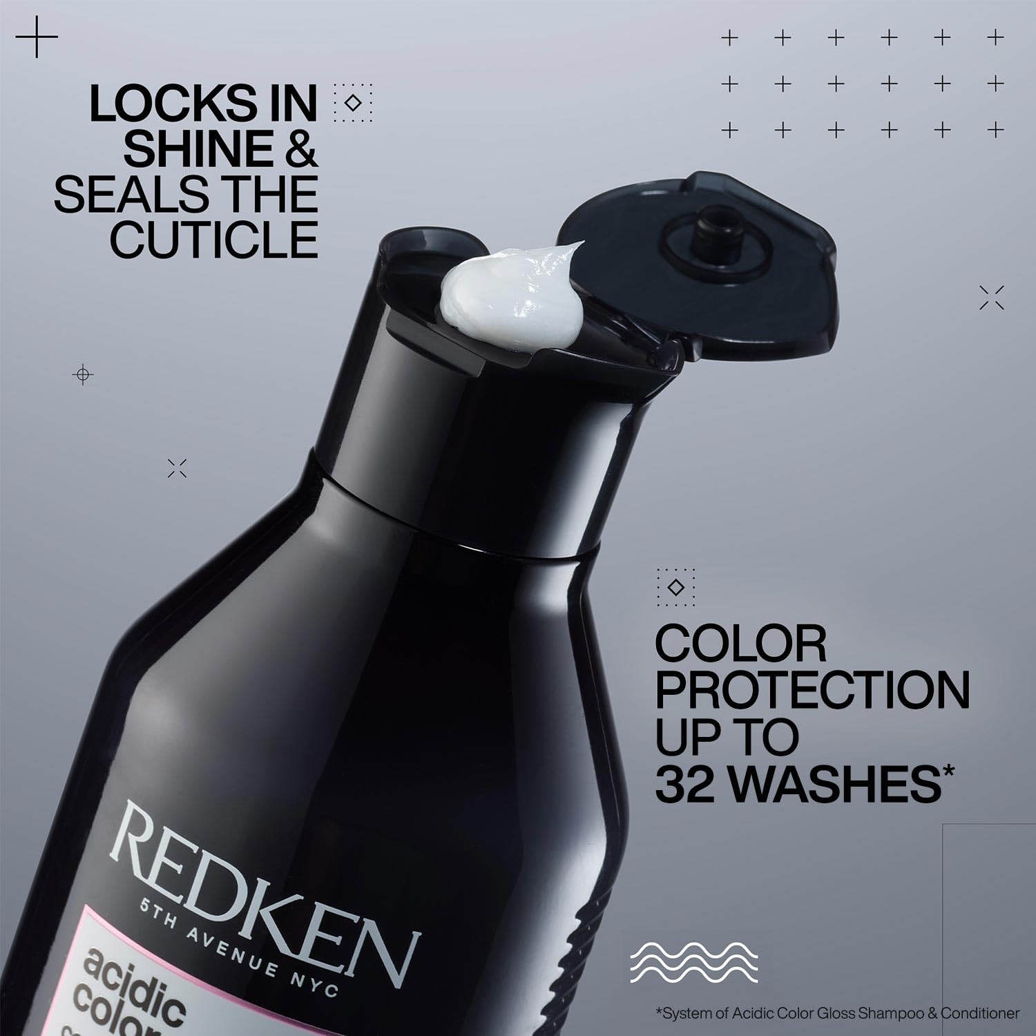 Redken Acidic Color Gloss Conditioner | For Color-Treated Hair | Helps Prolong Hair Color and Add Shine | Smooth, Glossy Finish, 300ml