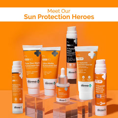 The Derma Co 1% Hyaluronic Sunscreen Aqua Gel SPF 50 PA++++ | Hyaluronic Acid for Deep, Long Lasting Hydration | Ultra Lightweight Texture I Non-Greasy, No White Cast | Broad Spectrum Protection & Blue Light Protection | Clinically Tested, 30G