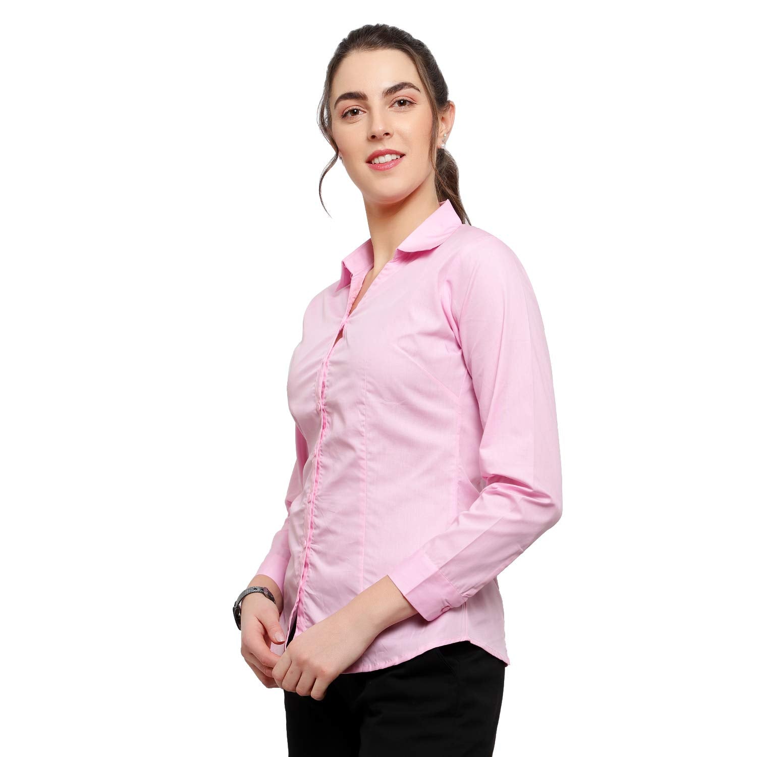 Blue Ronin Stylish Western Official Formal Shirts for Women Regular fit Shirts for Women