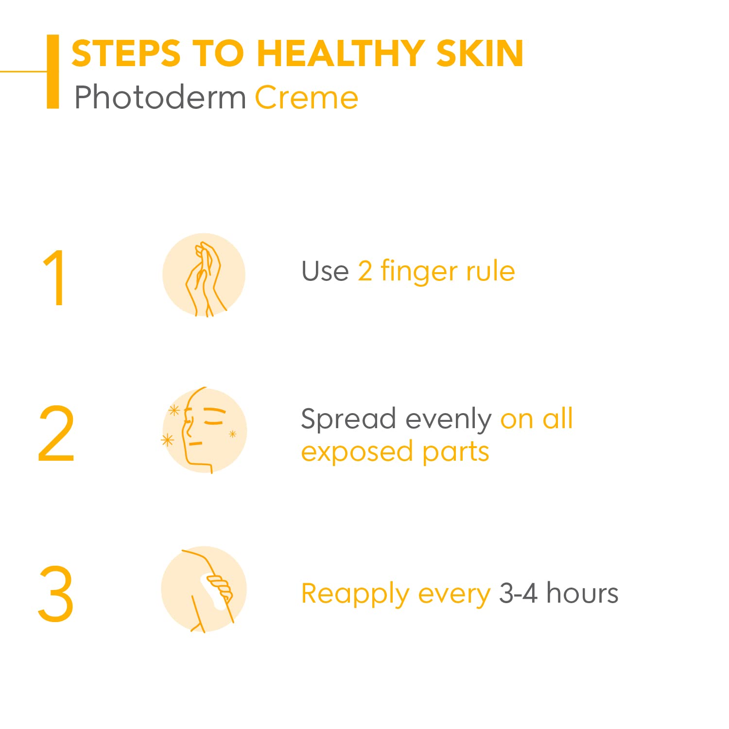 Bioderma Photoderm Creme SPF 50+ Sunscreen Cream Normal To Dry Sensitive Skin, 40ml