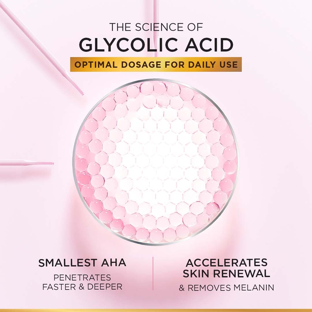 L'Oréal Paris Glycolic Bright Daily Foaming Face Cleanser, 100ml