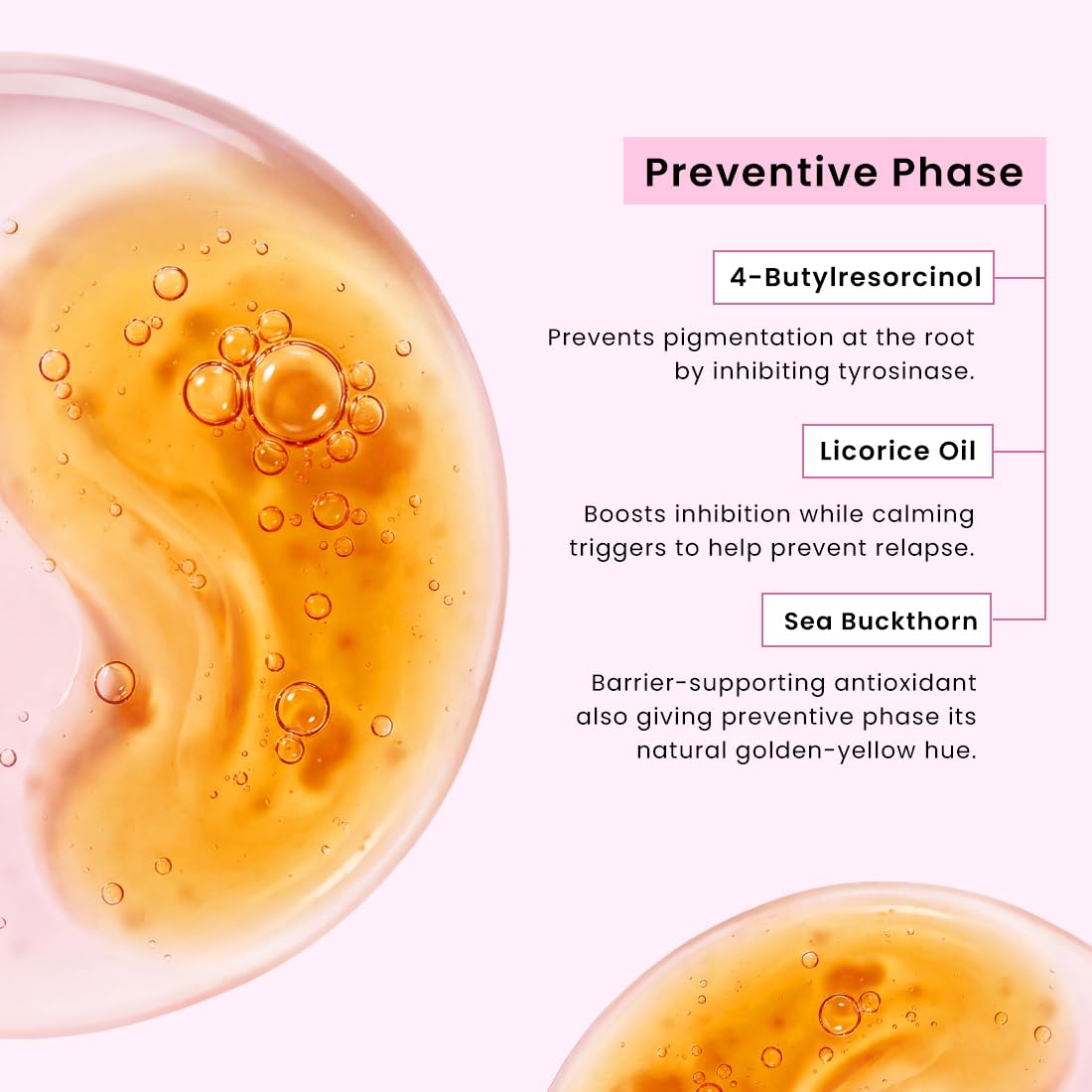 Hyphen 4% Tranexamic Acid + 5% Niacinamide Biphasic De-Pigmentation Serum | Correction & Prevents Hyperpigmentation, Dark Spots & Melasma| In-vivo tested & Non-Comedogenic| Deep Penetration - 30 ml